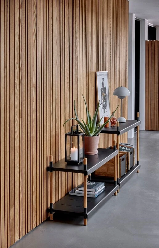 Cane-line Frame Shelf, High, Teak - Aluminium 3 Cane-line Frame Shelf, High, Teak - Aluminium - Image 3