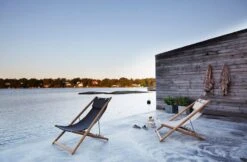 Skargaarden H55 Easy Chair, Teak - Black Agora -Garden Furniture Store 609949f3e7160 orig