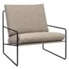 Ferm LIVING Desert 1-seater, Black - Dark Sand Dolce