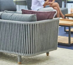 Cane-line Moments 3-seater Sofa, Grey -Garden Furniture Store 7542ROG