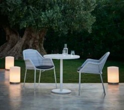 Cane-line Breeze Seat Cushion For Stackable Dining Chair, Black -Garden Furniture Store 7715PW 5464LW 5464YSN98 5042AW P072AWTII