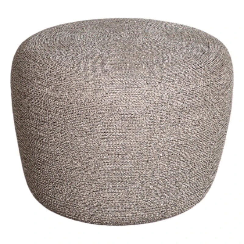 Cane-line Circle Footstool, Small, Conic, Taupe 1 Cane-line Circle Footstool, Small, Conic, Taupe