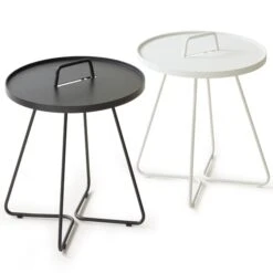 Cane-line On-the-move Table, Large, Black -Garden Furniture Store 88CANE line iso 1