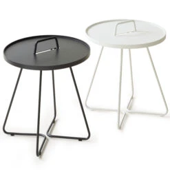 Cane-line On-the-move Table, Small, White -Garden Furniture Store 88CANE line iso