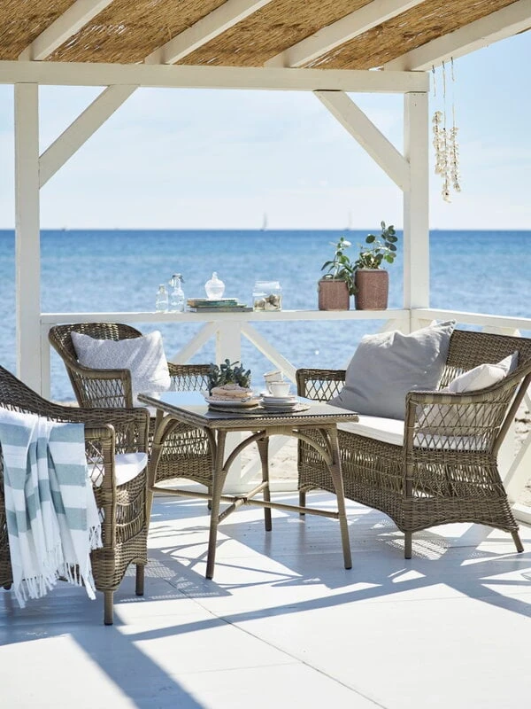 Sika-Design Charlot Chair, Antique Grey - White 4 Sika-Design Charlot Chair, Antique Grey - White - Image 4