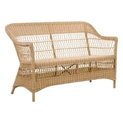 Sika-Design Charlot 2-seater Sofa, Natural - White -Garden Furniture Store 9290U Charlot
