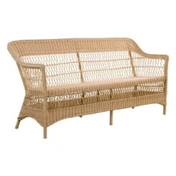 Sika-Design Charlot 3-seater Sofa, Natural - White -Garden Furniture Store 9293U Charlot