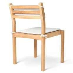 Carl Hansen & Søn AH501S/AH502S Seat Cushion, Agora Life Oat -Garden Furniture Store AH501 teak untreated CU agoralisolifeoat back