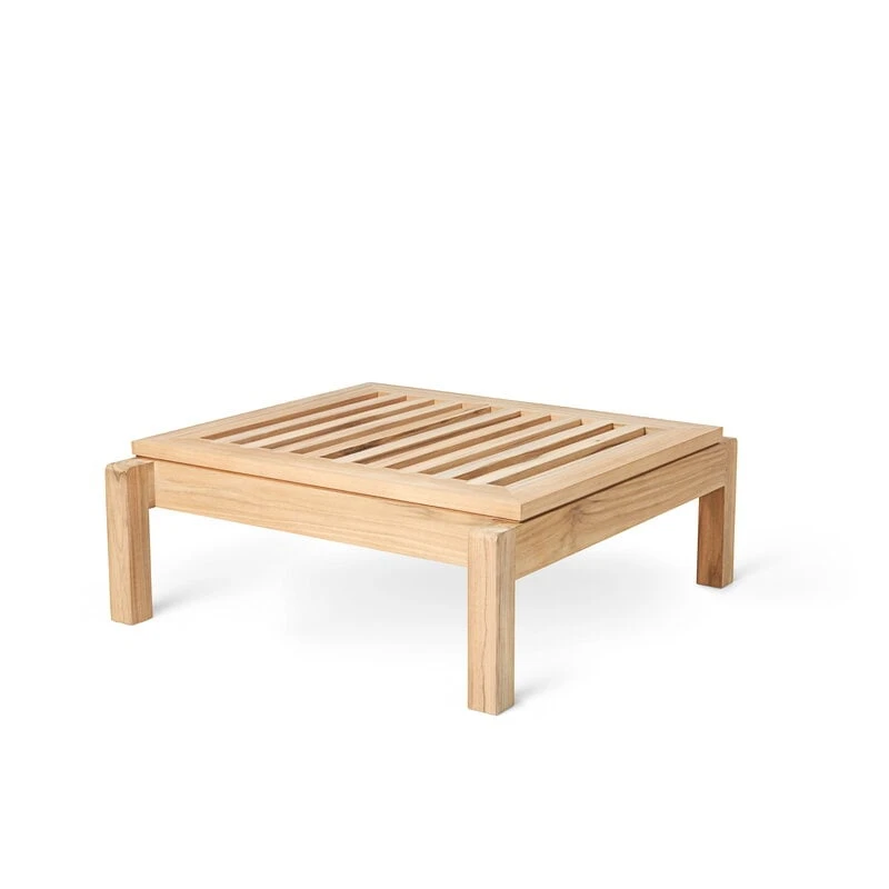 Carl Hansen & Søn AH603 Outdoor Lounger Footrest, Teak 2 Carl Hansen & Søn AH603 Outdoor Lounger Footrest, Teak - Image 2