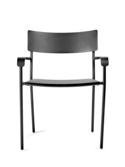 Serax August Chair With Armrests, Wide, Black -Garden Furniture Store B5019002Bs4