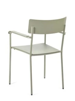 Serax August Chair With Armrests, Narrow, Green -Garden Furniture Store B5020006Cs1