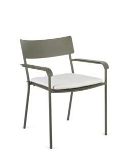 Serax August Chair Cushion, Wide, White -Garden Furniture Store B7220052s1