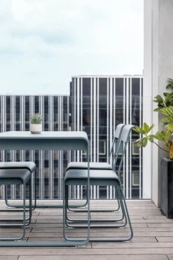 Fermob Bellevie Chair, Storm Grey -Garden Furniture Store BELLEVIE GRIS ORAGE PARIS VISUEL2022 ROMAIN RICARD 2 2