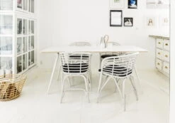 Cane-line Seat Cushion For Moments And Blend Chair, Black -Garden Furniture Store Blend chair white Turn table 2