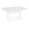 Fermob Caractere Table, 128 X 90 Cm, Cotton White