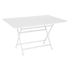 Fermob Caractere Table, 128 X 90 Cm, Cotton White