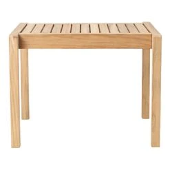 Carl Hansen & Søn AH901 Outdoor Side Table/stool, 59,5 X 48,5 Cm, Teak