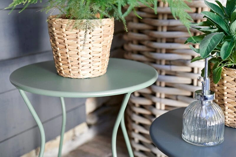 Fermob Cocotte Stool, Liquorice 5 Fermob Cocotte Stool, Liquorice - Image 5