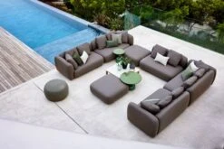 Cane-line Capture 2-seater Sofa, Taupe -Garden Furniture Store Capture lounge