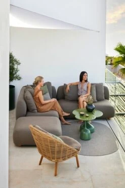 Cane-line Capture 2-seater Sofa, Left Module, Taupe -Garden Furniture Store Capture lounge Hive lounge chair 1