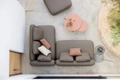 Cane-line Capture 2-seater Sofa, Taupe -Garden Furniture Store Capture twist coffee table