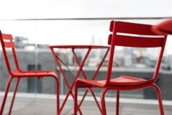 Fermob Luxembourg Chair, Storm Grey -Garden Furniture Store Chaise Luxembourg table Bistro mobilier fermob