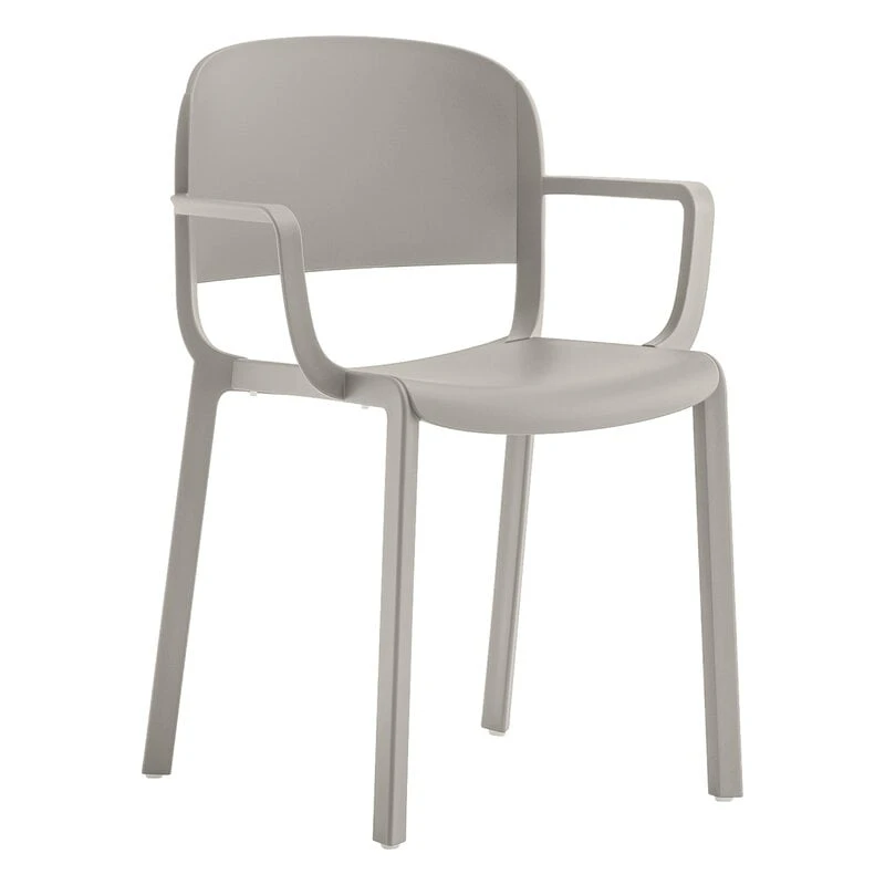 Pedrali Dome 265 Armchair, Grey Beige 1 Pedrali Dome 265 Armchair, Grey Beige