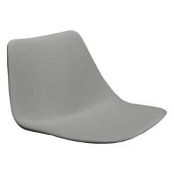 Emu Round Lounge Chair Seat And Back Cushion, Grey
