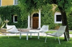 Emu Round Lounge Chair, Matt White -Garden Furniture Store EMU Catalogo2020 Pag214 215 Round