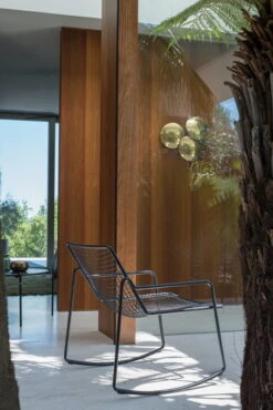 Emu Rio Swing Lounge Chair, Black -Garden Furniture Store EMU Catalogo2020 Pag23 RioR50