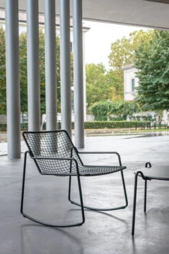 Emu Rio Swing Lounge Chair, Black -Garden Furniture Store EMU CtContract2020 Pag16 B RioR50