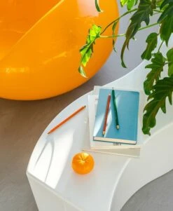 Eero Aarnio Originals Pastil Chair, Yellow -Garden Furniture Store Eero Aarnio Originals Pastil Chair Orange 1600x