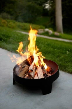 Cane-line Ember Fire Pit, Small, Black -Garden Furniture Store Ember fire pit 1600px