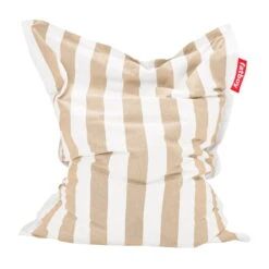 Fatboy Original Outdoor Bean Bag, Stripe Sandy Beige