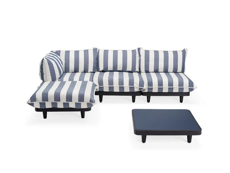 Fatboy Paletti Hocker, Stripe Ocean Blue 3 Fatboy Paletti Hocker, Stripe Ocean Blue - Image 3