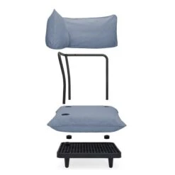 Fatboy Paletti Corner Seat, Storm Blue -Garden Furniture Store FATBOY Paletti fold Storm Blue 02 105638