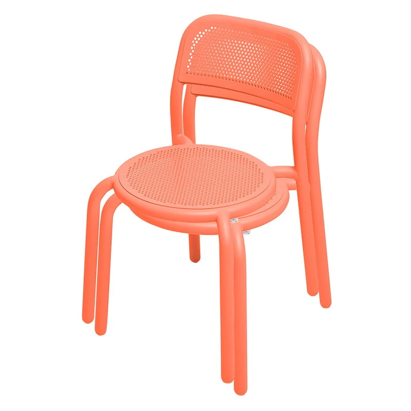 Fatboy Toní Chair, 2 Pcs, Tangerine 1 Fatboy Toní Chair, 2 Pcs, Tangerine