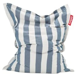 Fatboy Original Outdoor Bean Bag, Stripe Ocean Blue