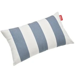 Fatboy King Outdoor Pillow, Stripe Ocean Blue