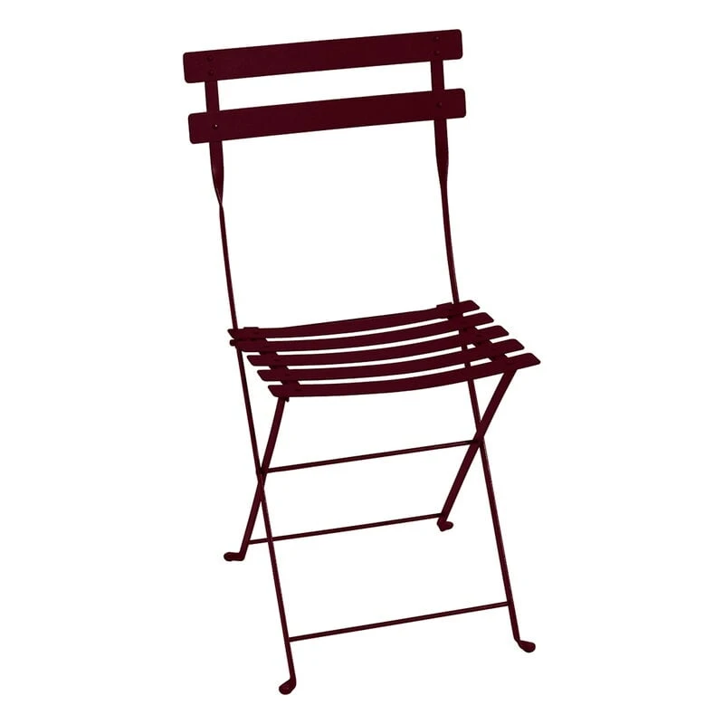 Fermob Bistro Metal Chair, Black Cherry 1 Fermob Bistro Metal Chair, Black Cherry