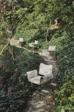 GUBI Tropique Chair With Fringes, Black - Udine 12 -Garden Furniture Store GUBI Gubi Goes Al Fresco Tropique 2 2 1