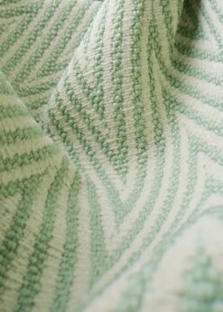 GUBI Pacha Outdoor Lounge Chair, Swivel Base, Chevron FR 008 -Garden Furniture Store Gubi 10094243 Dedar Chevron Outdoor FR 008 AP