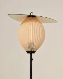 GUBI Satellite Outdoor Floor Lamp, Black - Cream White -Garden Furniture Store Gubi SATELITE LAMP 5
