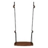 Lillagunga Lillagunga Grand Outdoor Swing, Walnut - Black