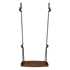 Lillagunga Lillagunga Grand Outdoor Swing, Walnut - Black