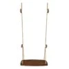 Lillagunga Lillagunga Grand Outdoor Swing, Walnut - Beige