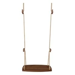 Lillagunga Lillagunga Grand Outdoor Swing, Walnut - Beige