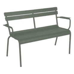 Fermob Luxembourg 2-seater Bench, Rosemary