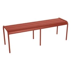 Fermob Luxembourg Bench, 145 Cm, Red Ochre