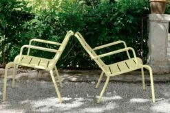 Fermob Luxembourg Low Armchair, Red Ochre -Garden Furniture Store LUXEMBOURG CITRON GIVRE MONTELIMAR VISUEL2021 AURELIE LECUYER 1 copie paysage